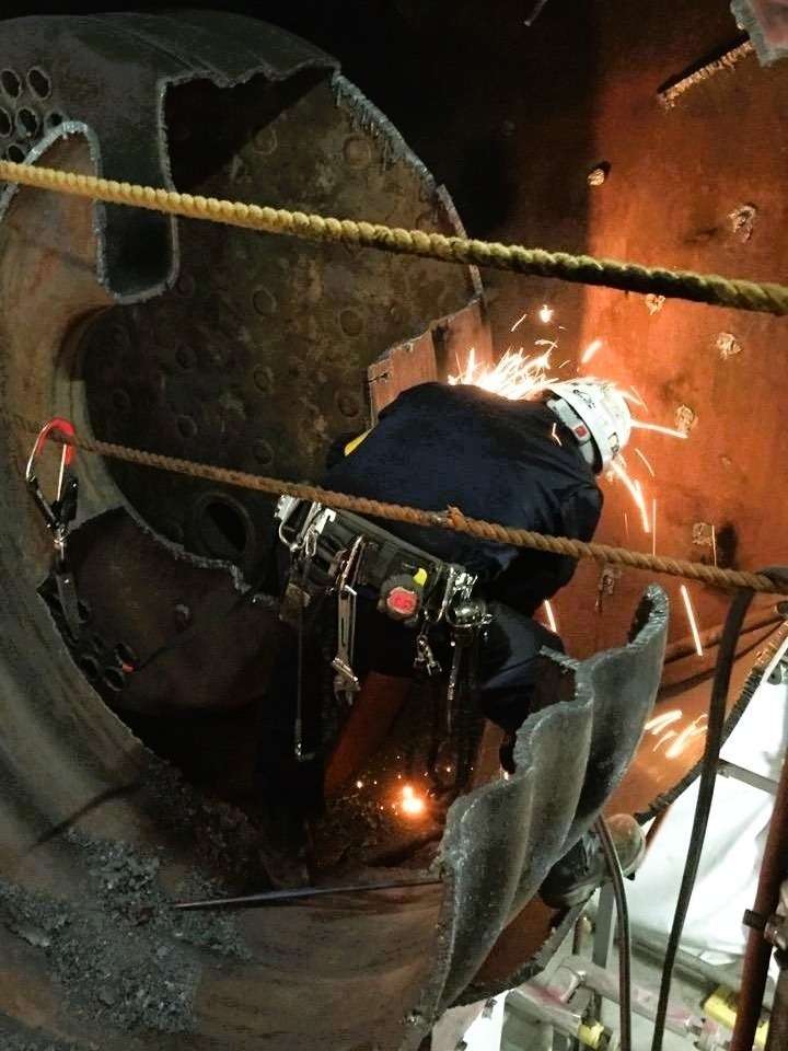 大型機械解体工事
